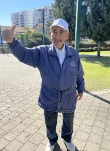 עדותו של רפאל גולדמן קשיש מבוגר ורעב